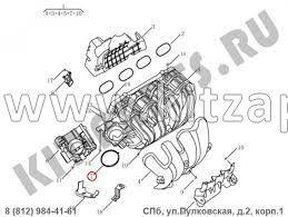 Прокладка дросселя Geely Atlas 2029006000